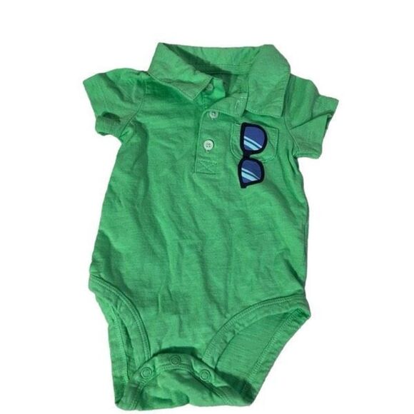 Infant's Cotton Bodysuit Bundle Size 6M months mos lot of 4 one-piece - Picture 9 of 14